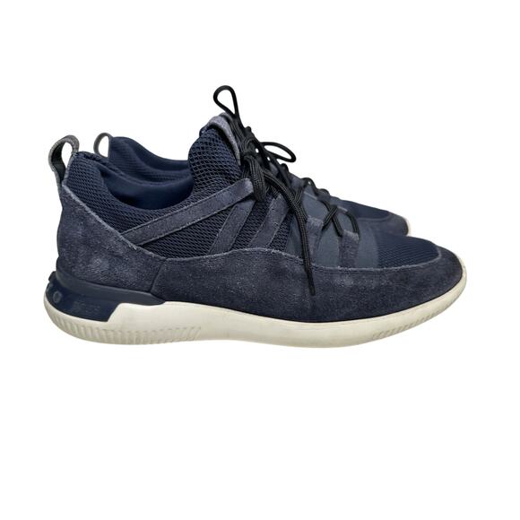 TOD\'S No Code Blue Suede Leather Men Athletic Shoe Slip On Sneaker UK 8 / US 9.5 main image 16